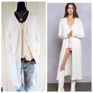 Long Cozy Cardigan sz L